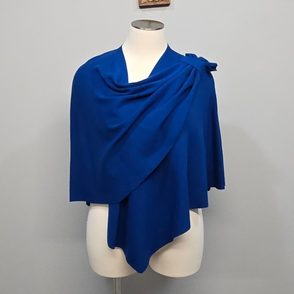 Puli Poncho Sweater Wrap‎ Shawl Cape One Size Open Front Drape Knit Soft Cozy